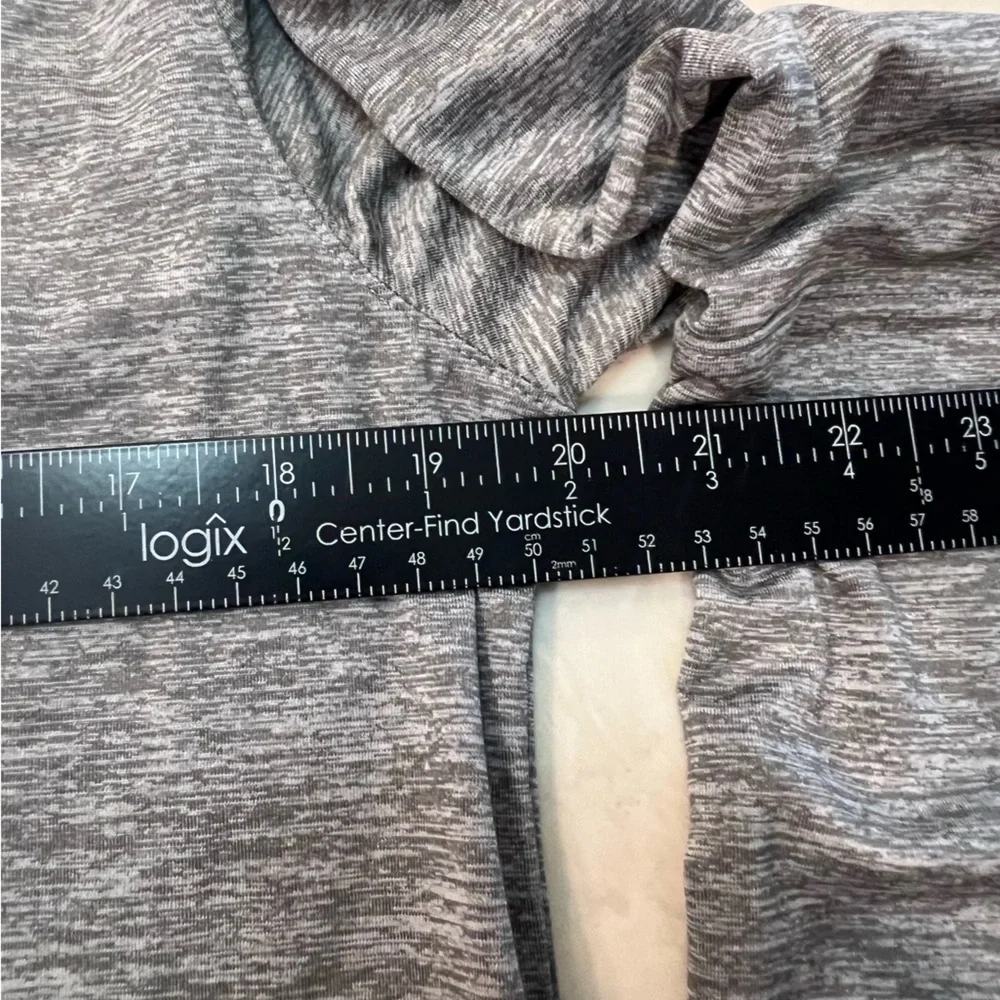 Banana Republic‎ Men's Heather Gray Zip-Up Sweater